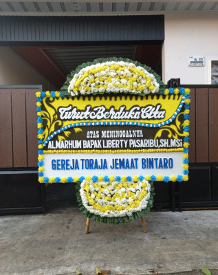Papan Bunga Duka di Lubuk Linggau Barat I